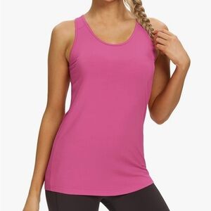 BOGO item Vibrant Pink Women's Tank Top worn once